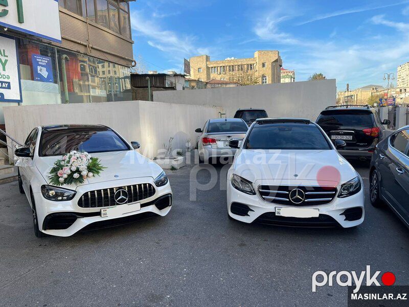 Mercedes E class, 2018 il — Minik avtomobili icarəsi, Bakı (2)