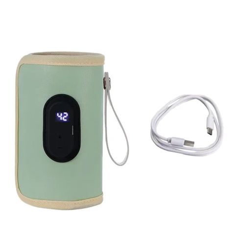 Rəqəmsal ekranlı portativ uşaq süd qızdırıcısı, 30×14 sm — Bakı