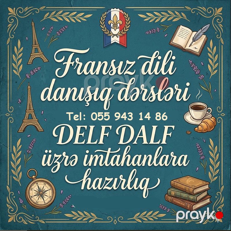 Fransız dili və Delf imtahanına hazırlıq — Xarici dillər, Bakı (2)