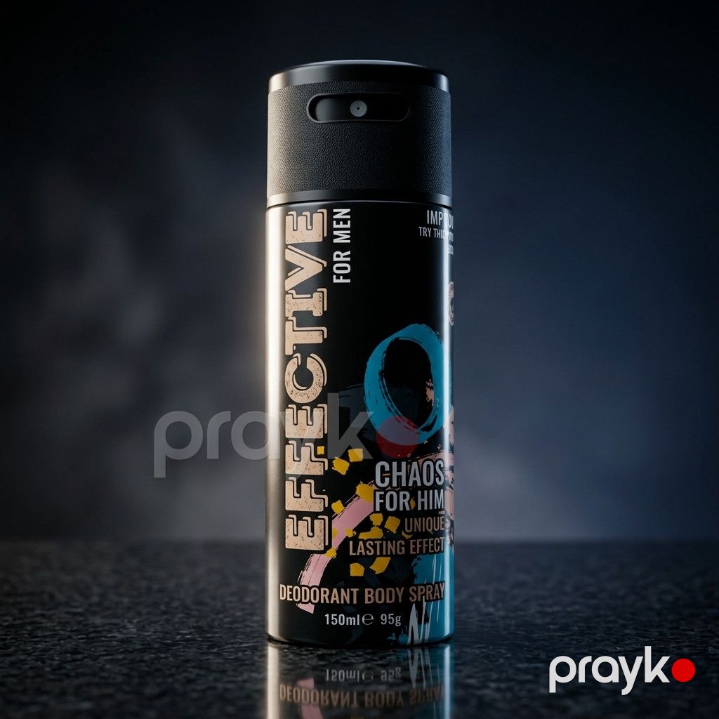 Sprey dezodorant Effective Chaos For Him 150 ml — Mallar, Bakı (3)