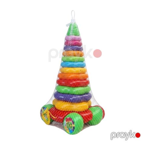 Piramida 509458, plastik, rəngbərəng, 13 əd — Bakı