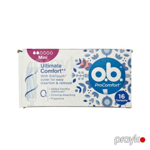 Tamponlar O.B. Pro Comfort Mini, 16 ədəd — Bakı