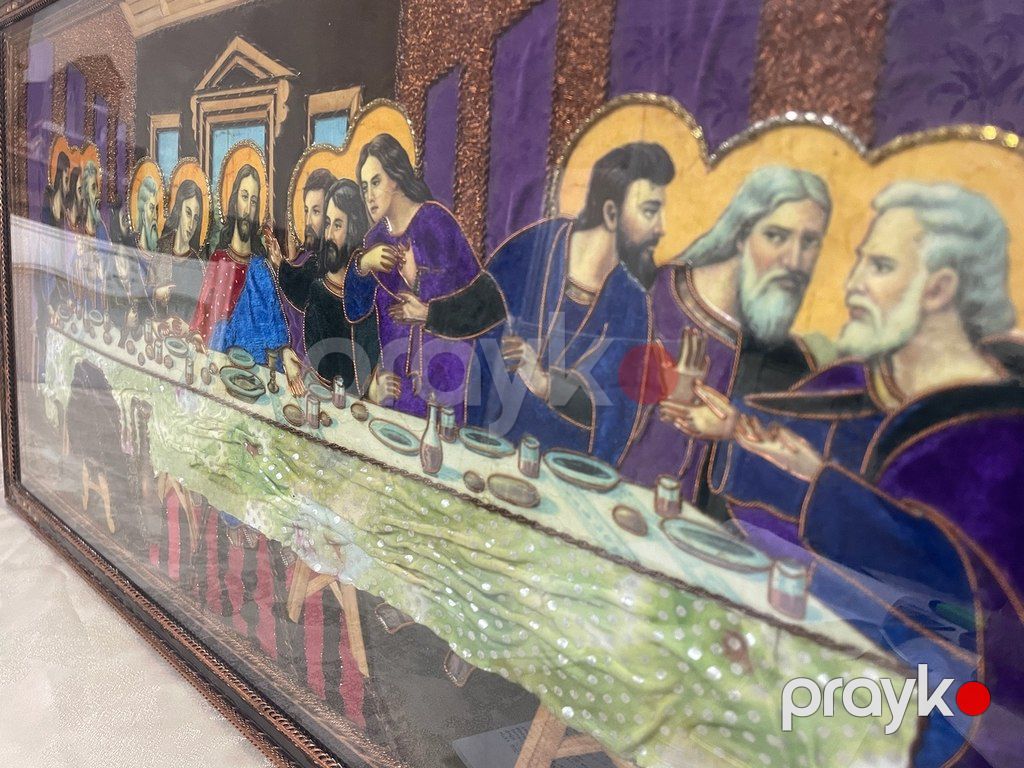 "İsa - sonuncu şam yeməyi" portreti — Kolleksiyalar, Bakı (5)