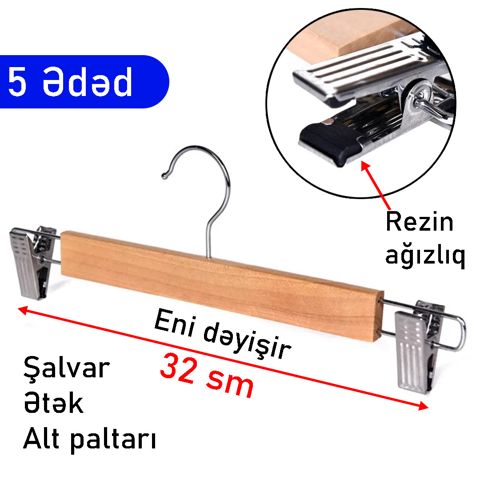 Asılqan dəsti FenEx, 32 sm, 5 əd — Bakı