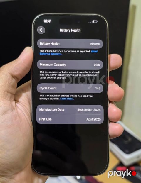 IPhone 16 Pro, 256 GB, Gümüşü, Hissə-hissə ödəniş — Digah