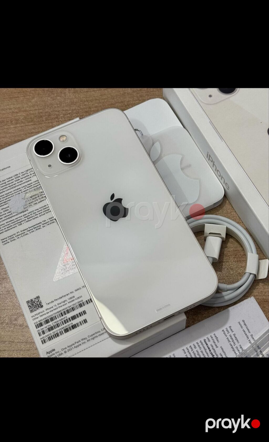 IPhone 13, 128 GB, Ağ, Simsiz şarj — Apple iPhone, Bakı (2)
