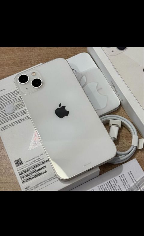 IPhone 13, 128 GB, Ağ, Simsiz şarj — Far