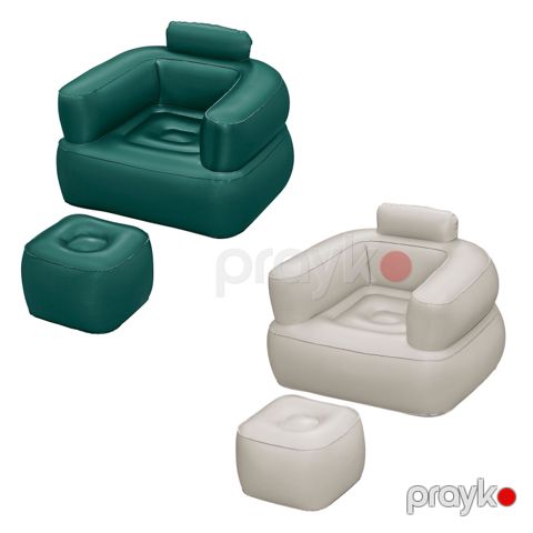 Şişmə kreslo Bestway Comfi Cuber, 107x99x80 sm, müxtəlif rənglər — Bakı