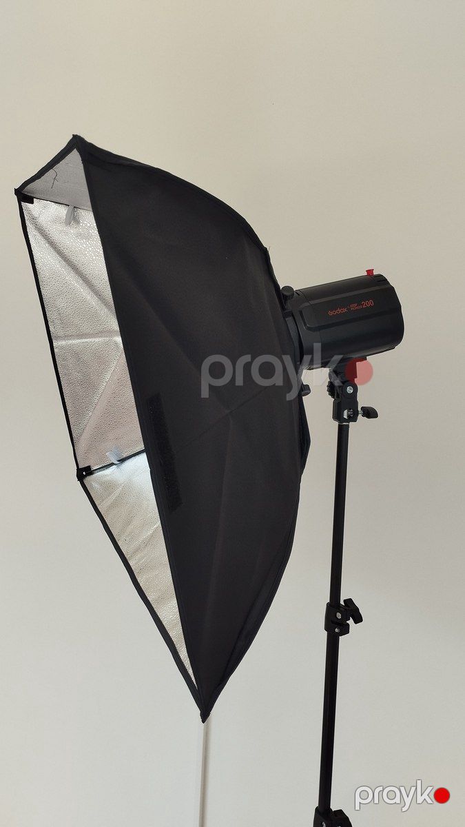 Godox Mini Pioneer 200 Studiya flaşı və softbox dəsti — Foto və video texnikası, Bakı (5)