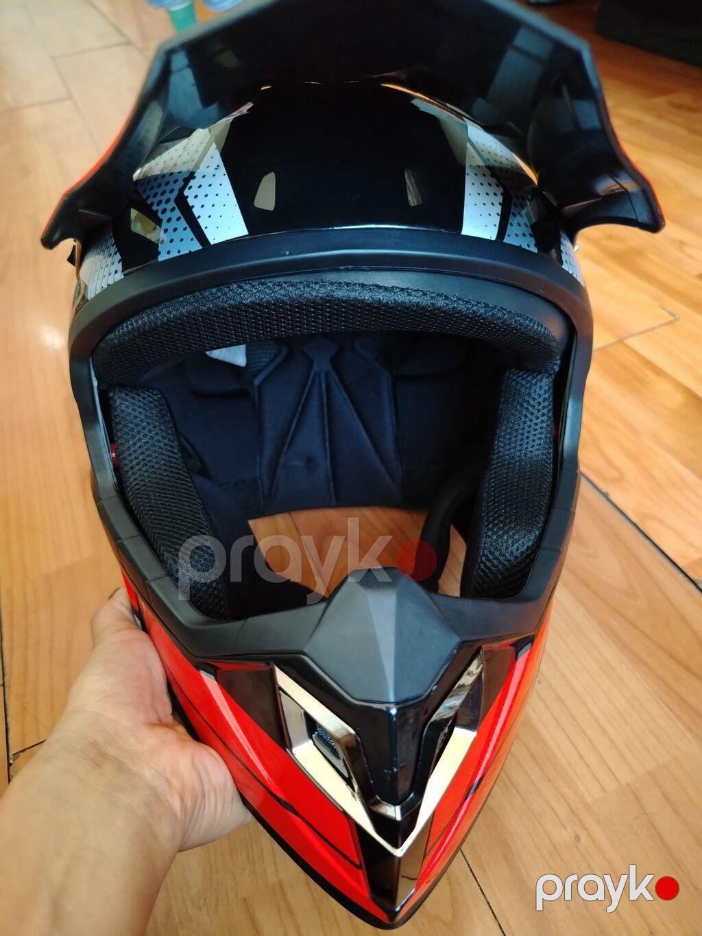 Motokros/enduro tipli tam üzlü kask - Rəng və dizayn — Motosiklet geyimi, Masazır (4)
