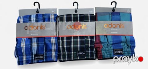 Kişilər üçün tuman dəsti Adonis, pambıq, ölçü 4XL — Bakı