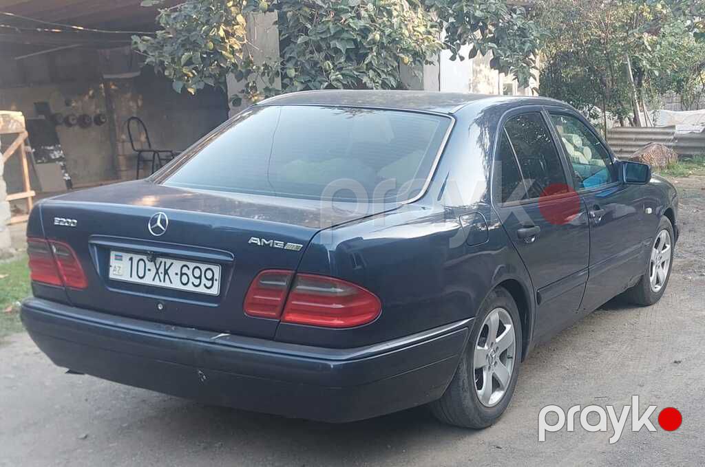 Mercedes E 200, 2.0 L, 1995 il, 599 401 km — Avtomobillər, Lənkəran (6)