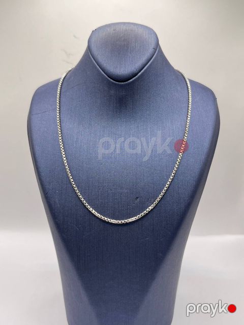 Gümüş boyunbağı silverbygoldbaku106480, 925 əyar, 5.99 qram, 56 sm — Bakı
