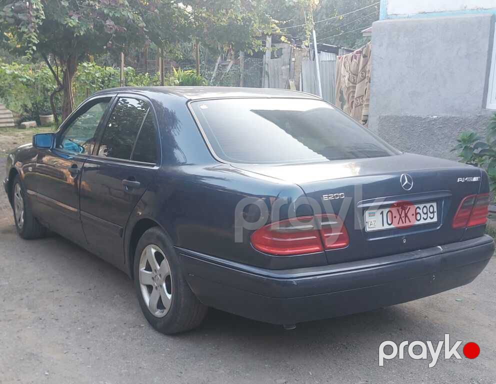 Mercedes E 200, 2.0 L, 1995 il, 599 401 km — Avtomobillər, Lənkəran (7)
