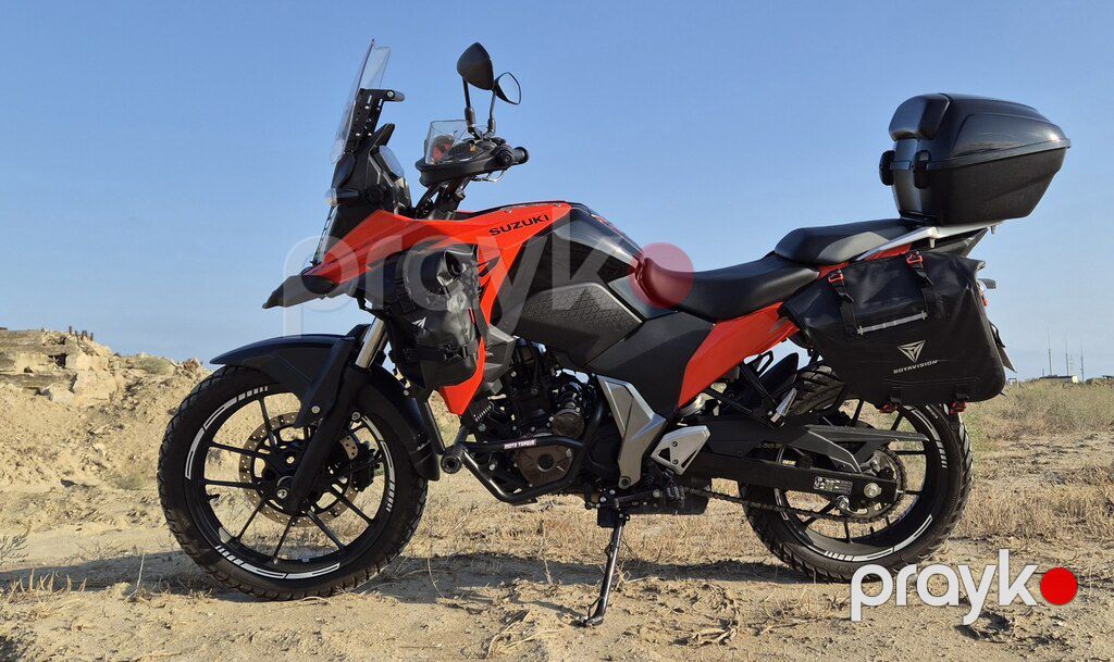 Suzuki V-Strom 250, 250 sm3, 2023 il, 6 000 km — Motosikletlər, Bakı (4)
