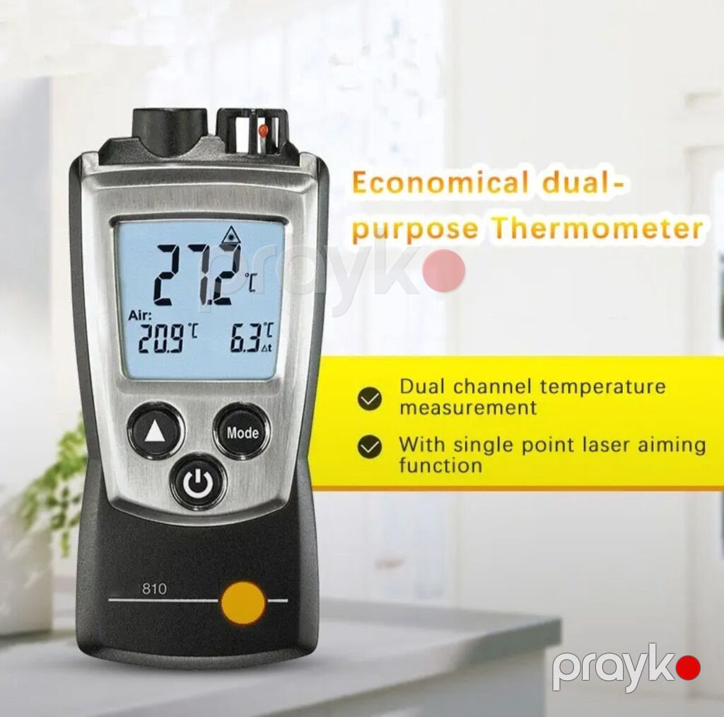 Infraqırmızı termometr Model: Testo 810 Təmassız səth temperaturunu — Ölçü alətləri, Bakı (2)
