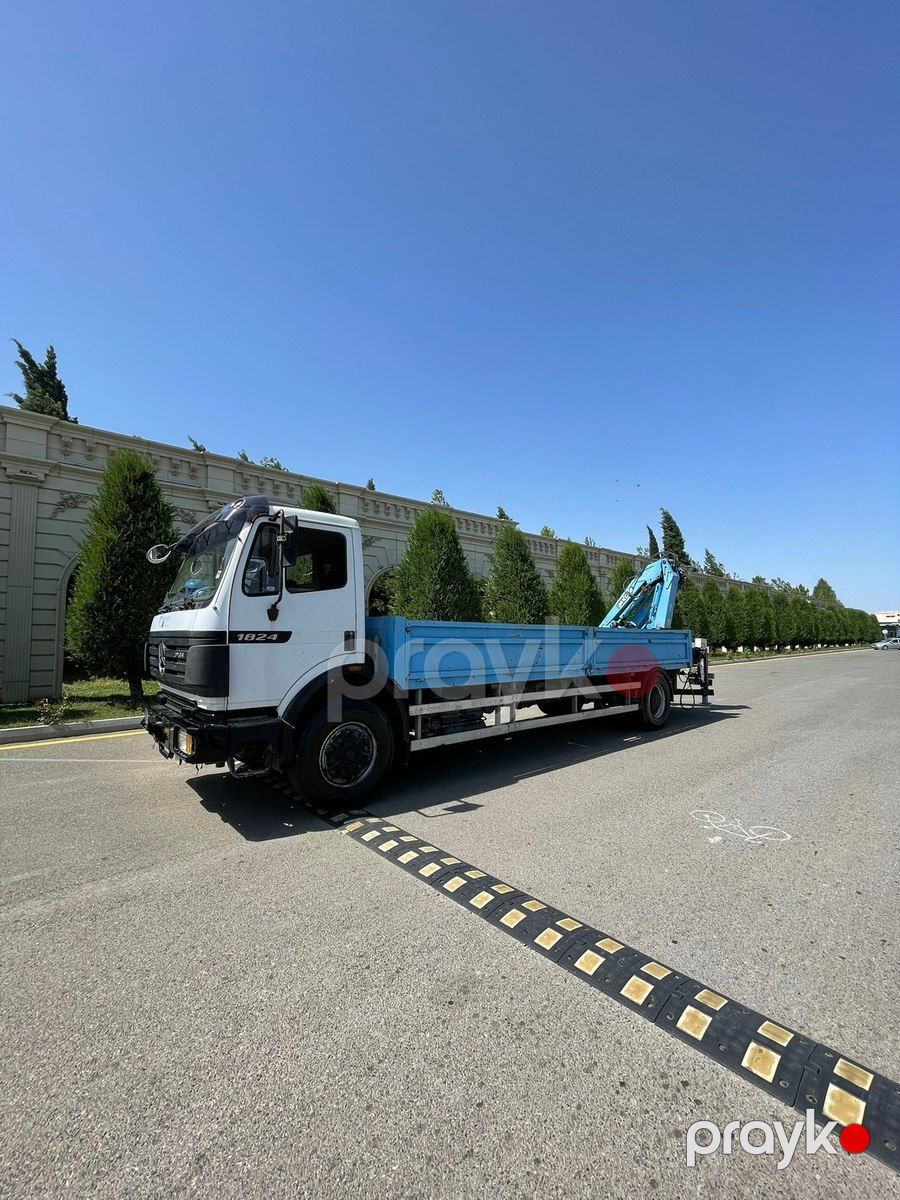 Mercedes 1824 Manipulyator, 1999 il — Yük avtomobilləri və qoşqular, Gəncə (3)
