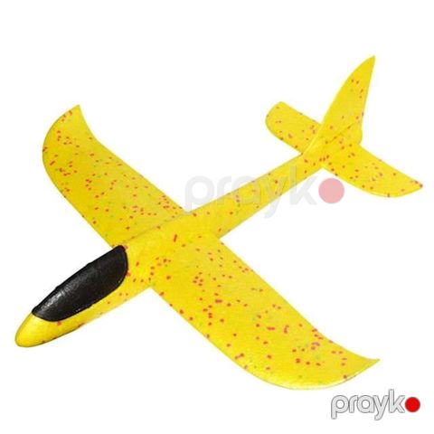 Atıla bilən planer P-157, penoplast, 47x49 sm, sarı — Bakı