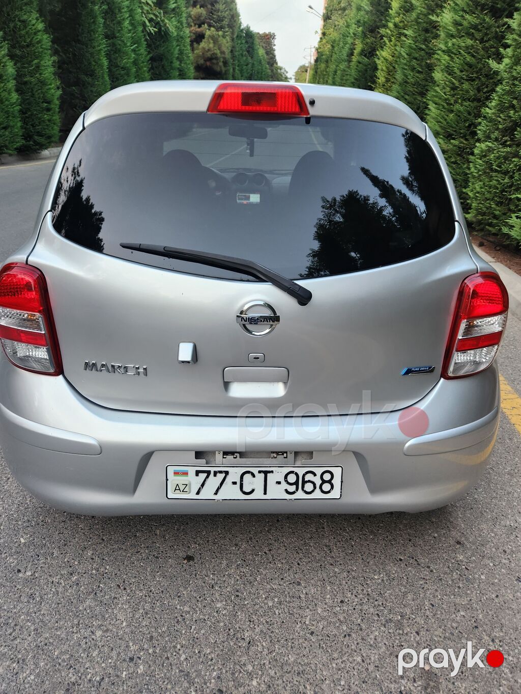 Nissan Mahc (gümüş rəng), 5 qapılı hetçbek - Kompakt ölçü, şəhər üçün — Avtomobillər, Bakı (10)