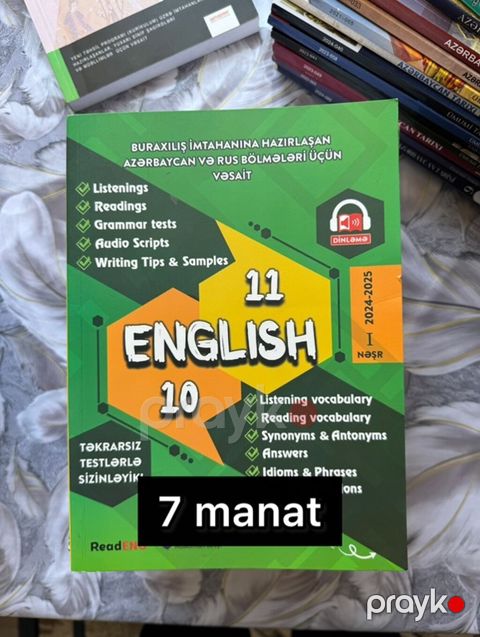 İngilis dili 10-cu sinif, 2024 il — Mehdiabad
