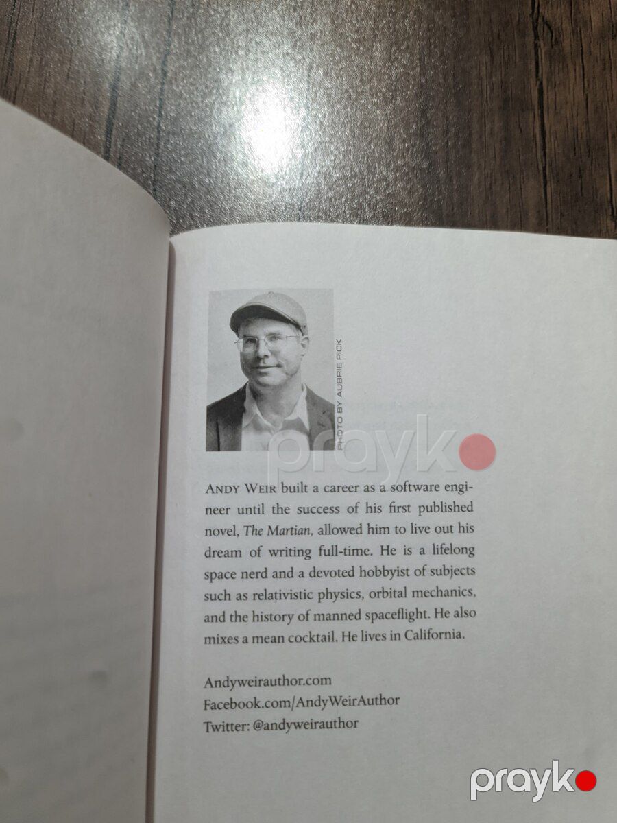 Project Hail Mary: A Novel by Andy Weir (Paperback) — Kitablar və jurnallar, Sumqayıt (3)