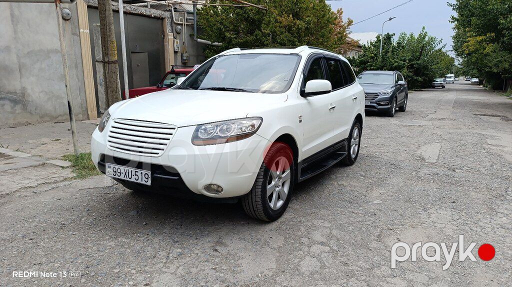Hyundai Santa Fe, 2.0 L, 2008 il, 265 000 km — Avtomobillər, Gəncə (2)