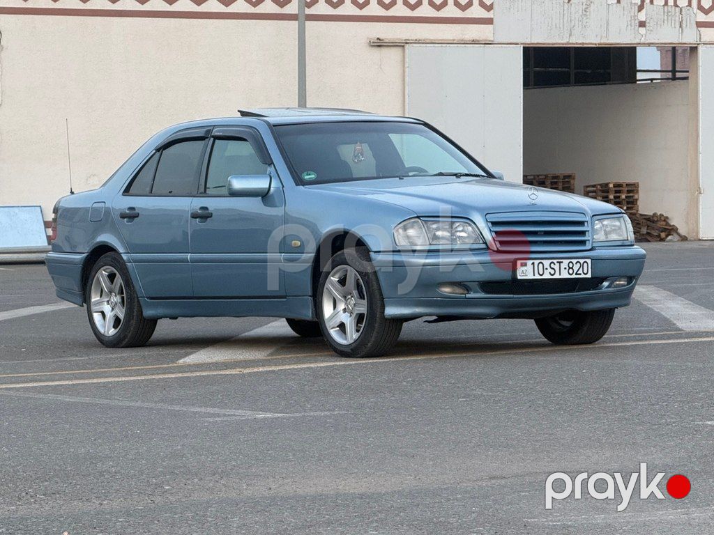 Mercedes C 220, 2.2 L, 1994 il, 317 000 km — Avtomobillər, Gəncə (9)