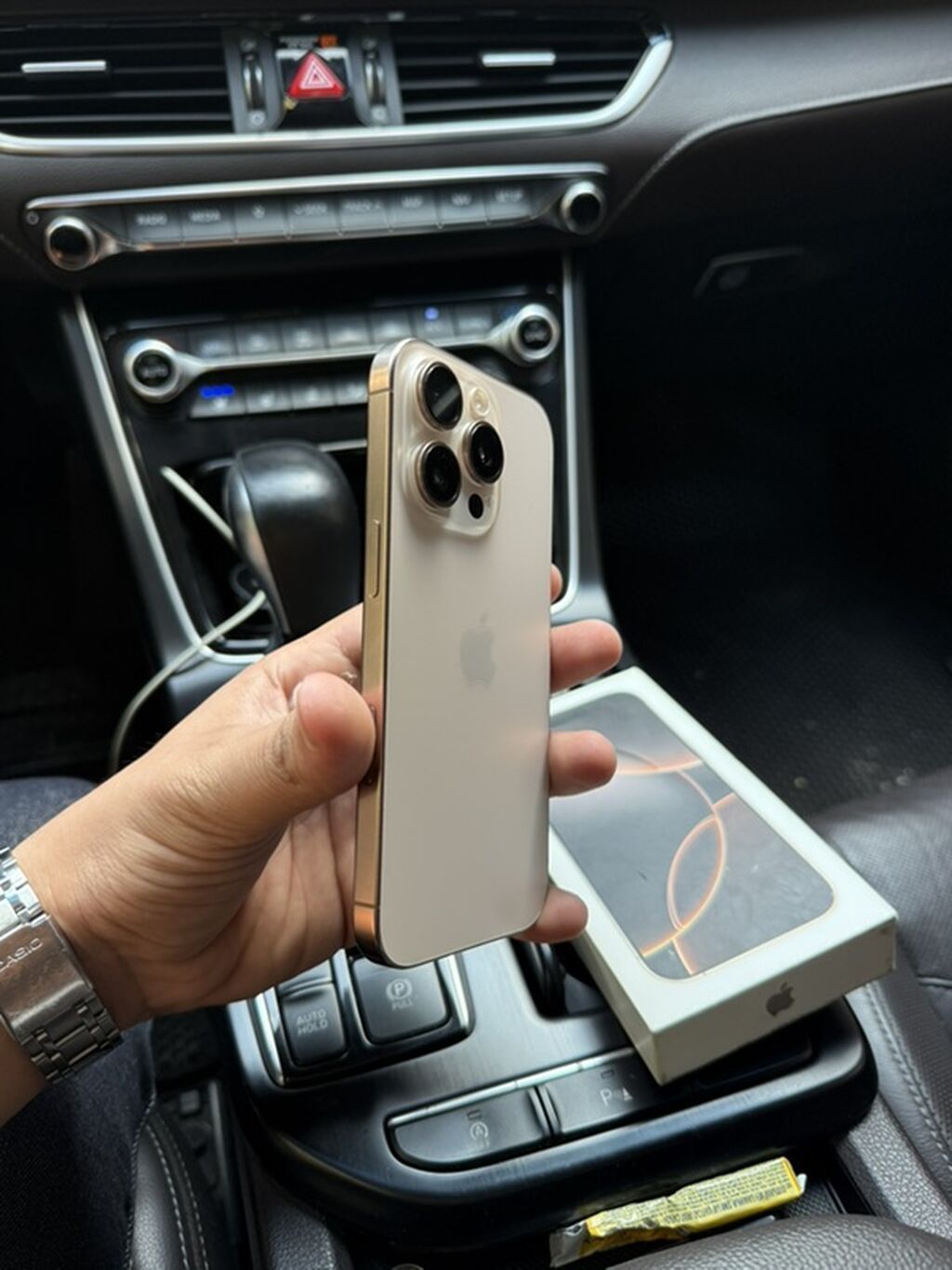 IPhone 15 Pro, 128 GB, Natural Titanium, Face ID — Apple iPhone, Bakı (2)