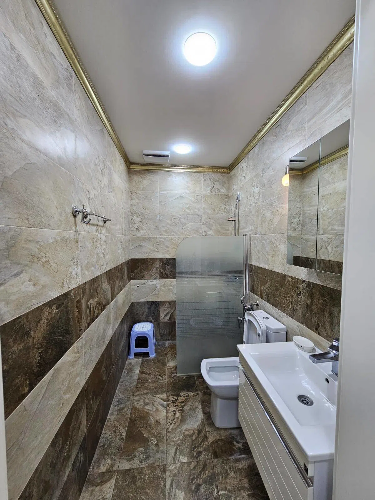 3 otaqlı mənzil 120 m² kirayə verilir — Mənzil, Bakı (9)