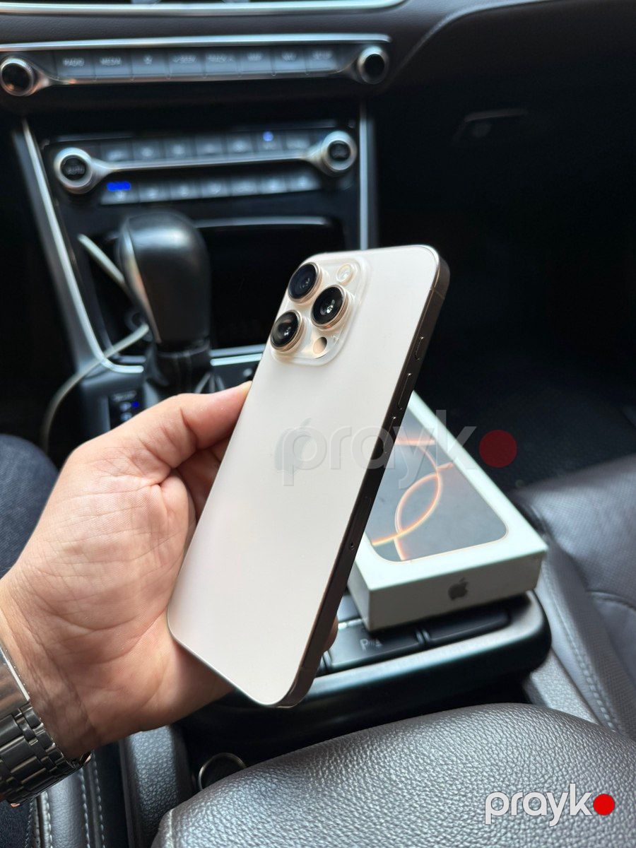 Apple iPhone 16 Pro Desert Titanium 128GB/8GB — Smartfonlar, Bakı (3)