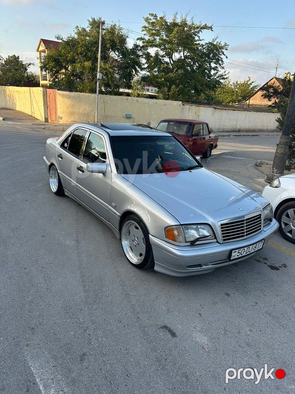 Mercedes C 200, 2.0 L, 1998 il, 500 000 km — Avtomobillər, Bakı (7)