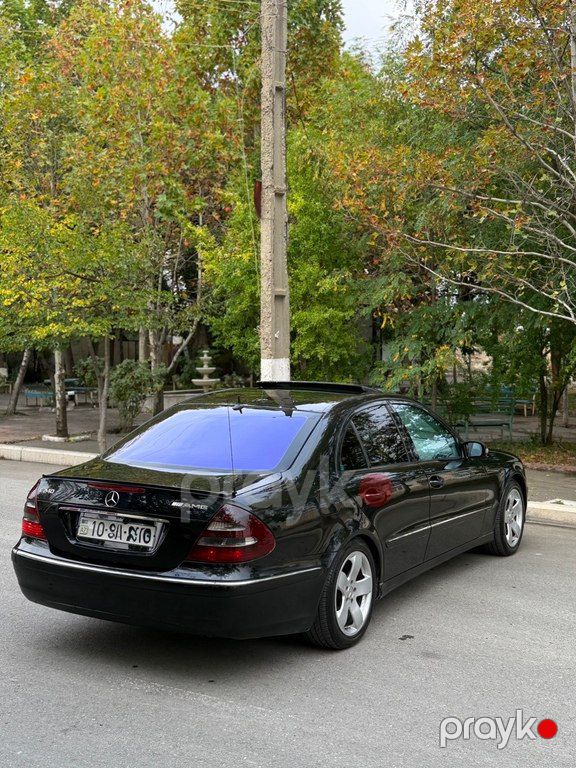 Mercedes E 240, 2.6 L, 2002 il, 294 000 km — Avtomobillər, Gəncə (6)
