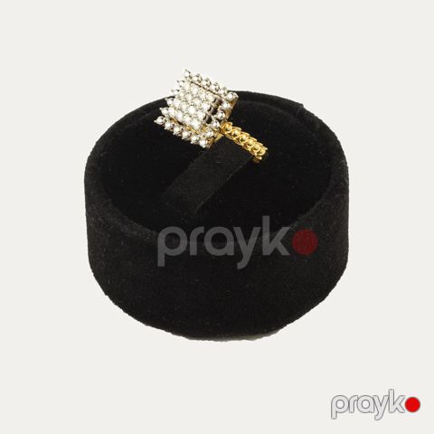 Üzük qadınlar üçün VJ2388, qızıl 750 əyar, brilyant 0.40K — Bakı