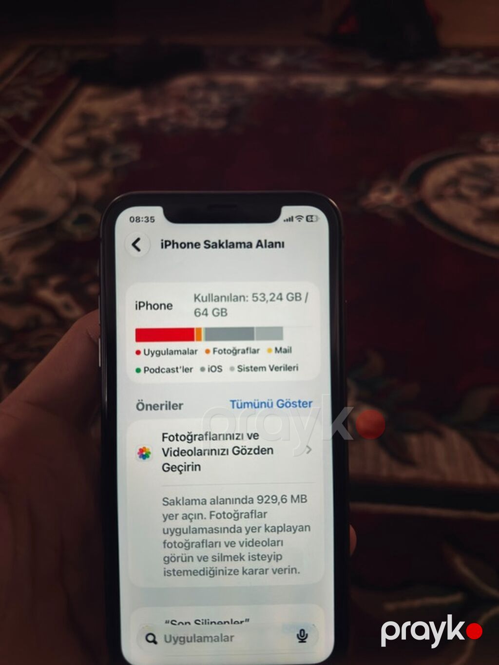 IPhone 11, Qara, Qırıq — Apple iPhone, Bakı (6)