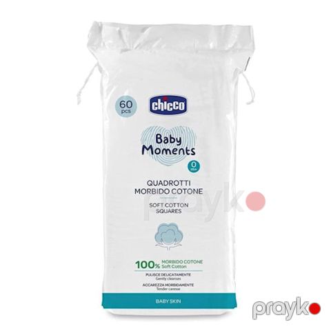 Pambıq salfetlər Chicco Baby Moments,60 ədəd — Bakı