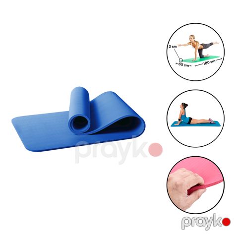 Yoqa üçün mat Gymnic 2244, 2 sm, mavi — Bakı