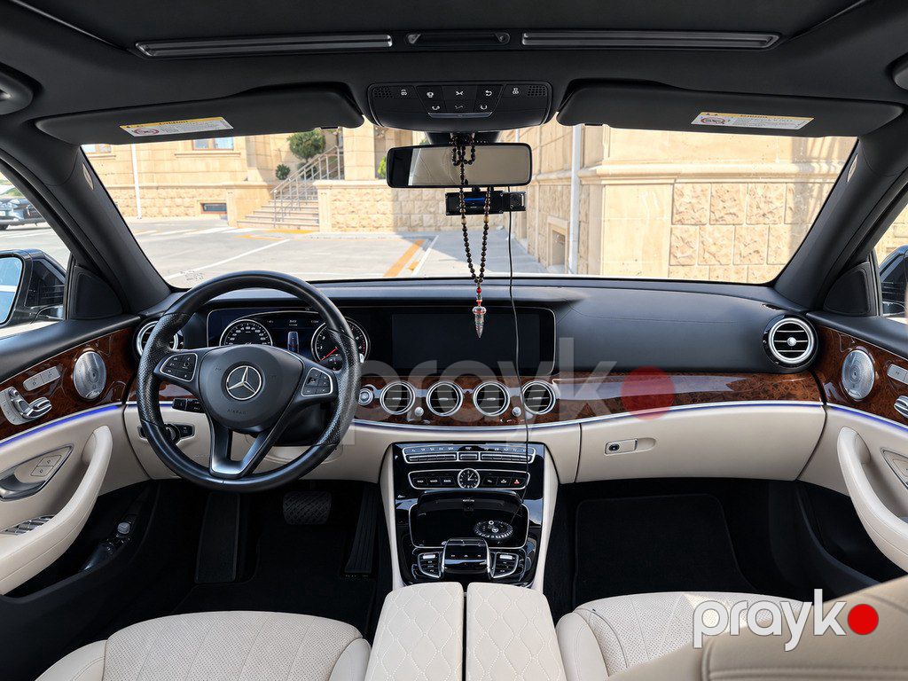 Mercedes E 300, 2.0 L, 2017 il, 122 000 km — Avtomobillər, Bakı (6)