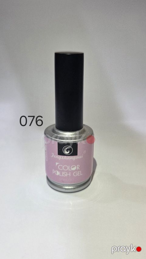 Gel-lak dırnaqlar üçün Fengshangmei 076 Çəhrayı, 15 ml — Bakı