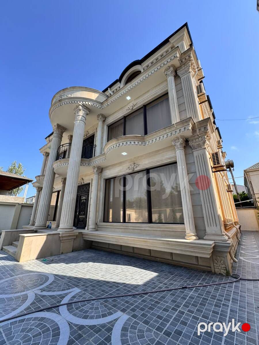 Satılır 7 otaqlı həyət evi/bağ evi 400 m² — Ev, villa, Bakı (2)