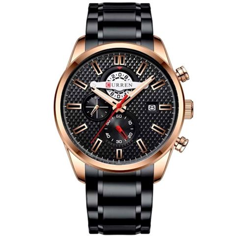 Kişi qol saatı Curren M8352 Black — Bakı