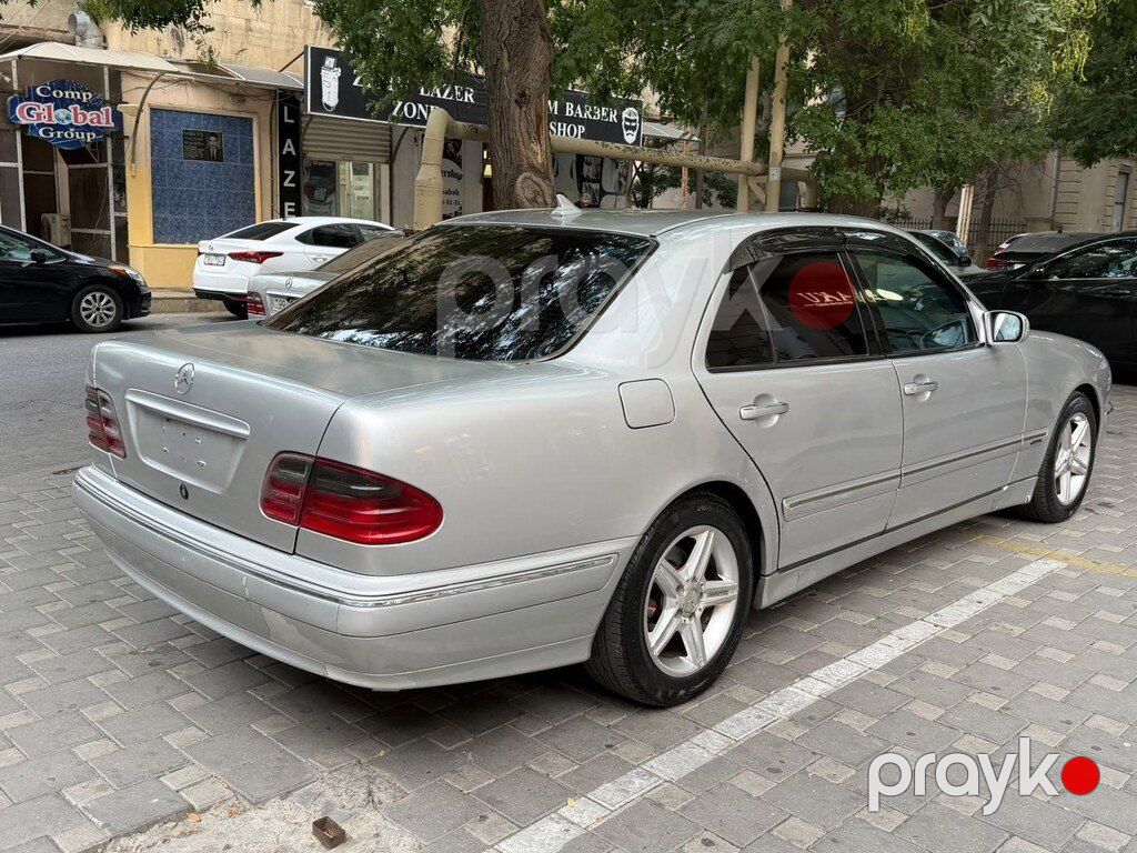 Mercedes E 270, 2.7 L, 2000 il, 570 000 km — Avtomobillər, Bakı (8)