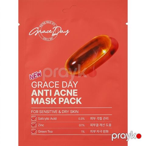 Parça üz maskası Graceday Anti-akne 27 ml — Bakı