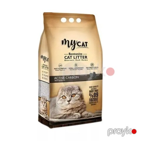 Topalaşan doldurucu My Cat Avtive Carbon pişiklər üçün 5 l — Bakı