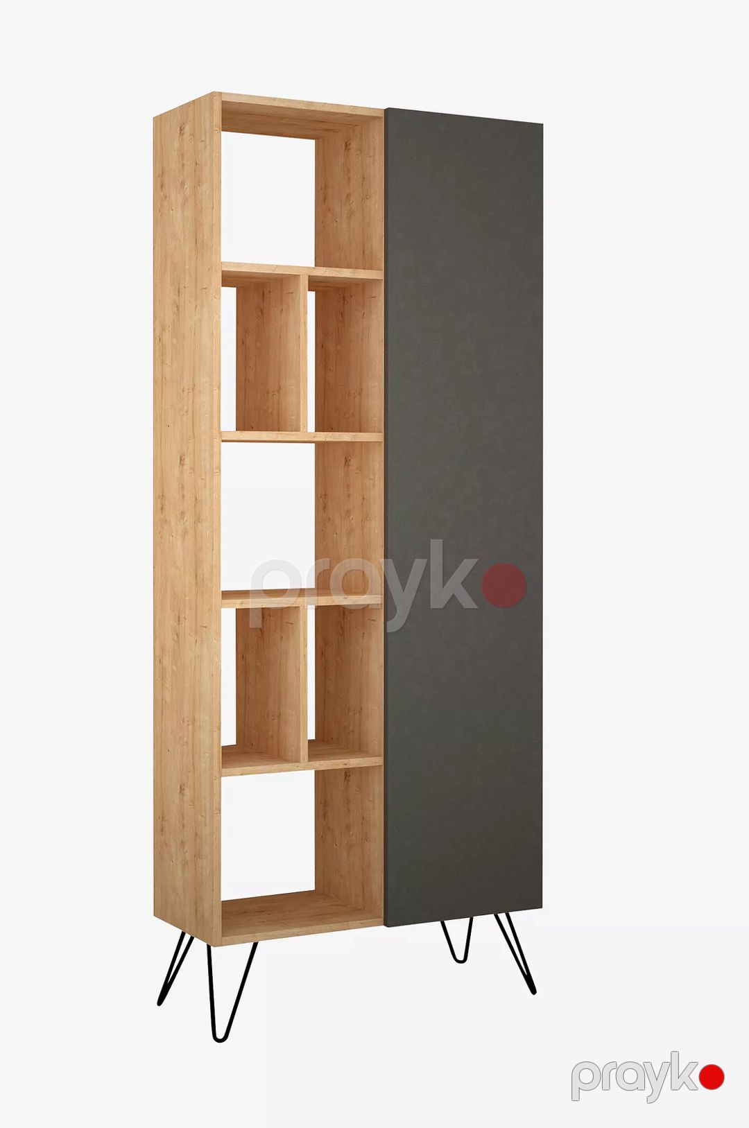 Kitab rəfləri Elegant Wood ZARR1053, laminat, 79x190 sm — Mallar, Bakı (3)