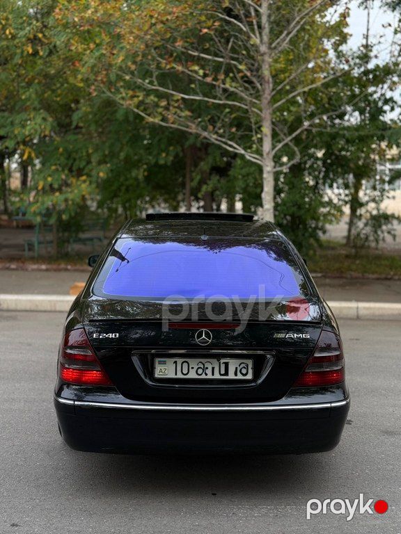 Mercedes E 240, 2.6 L, 2002 il, 294 000 km — Avtomobillər, Gəncə (4)