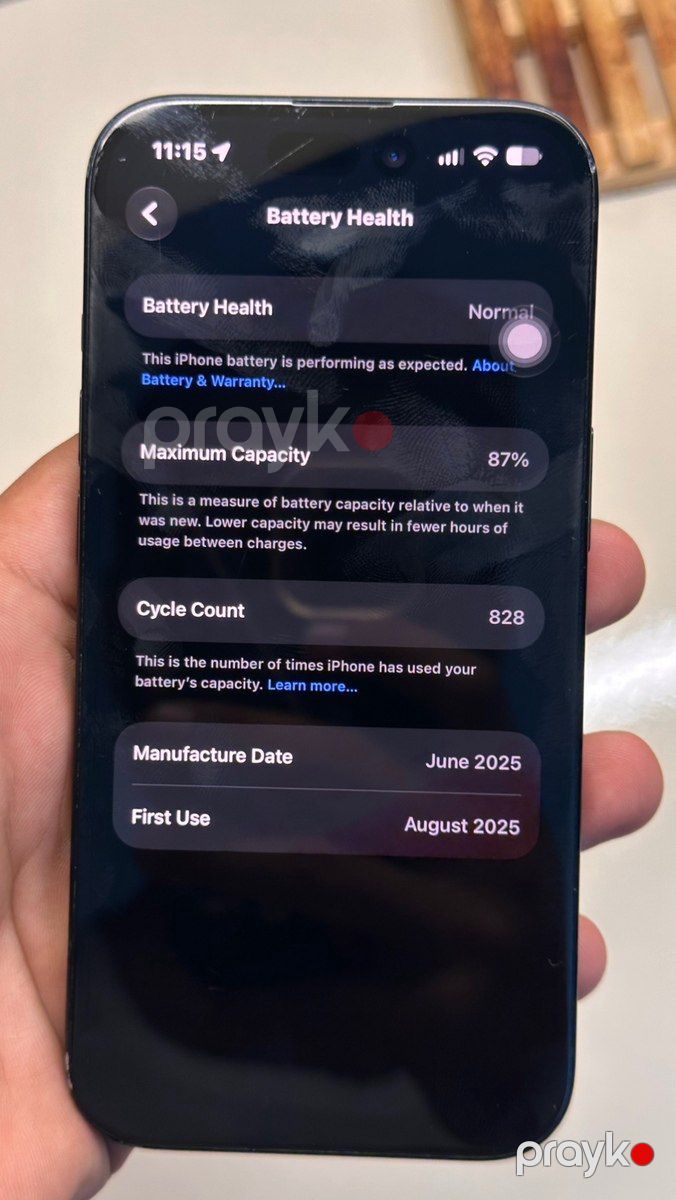 Apple iPhone 15 Black 128GB/6GB — Smartfonlar, Bakı (6)