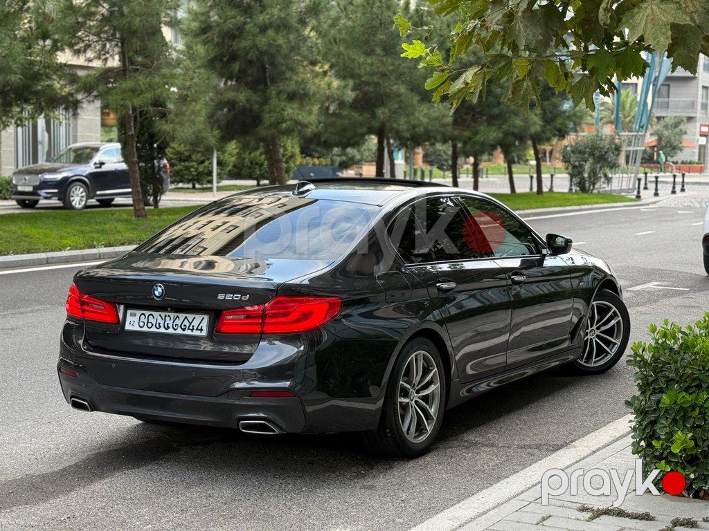 BMW 525, 2.0 L, 2017 il, 155 000 km — Avtomobillər, Bakı (7)