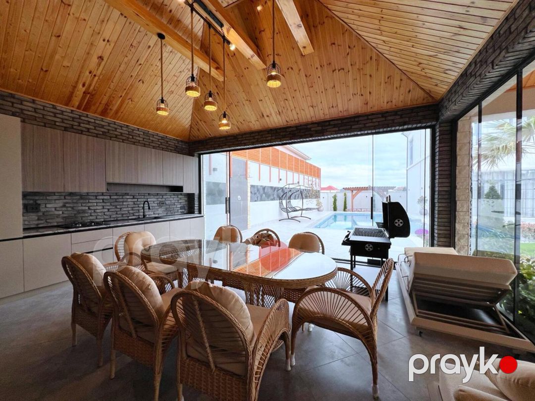 Satılır 6 otaqlı həyət evi/bağ evi 400 m² — Ev, villa, Bakı (9)