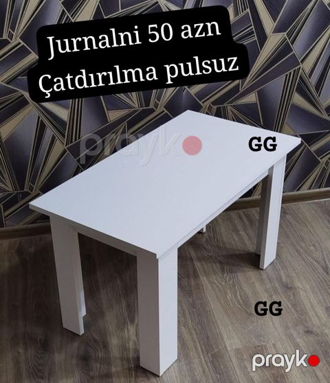 Dördbucaq masa, Açılmayan, Təkərsiz, Zəmanətsiz, Pulsuz quraşdırılma — Bakı