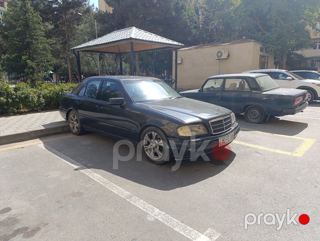 Mercedes C 180, 1.8 L, 1996 il, 650 000 km — Avtomobillər, Bakı (10)